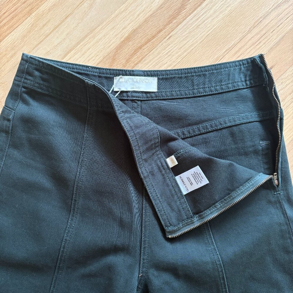 ULLA JOHNSON The Bianca High Rise Jean in Hunter Green